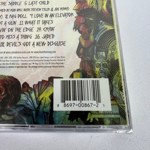 Devil's Got A New Disguise: The Very Best Of Aerosmith (CD, 2006) - BRAND NEW - Picture 8 of 10